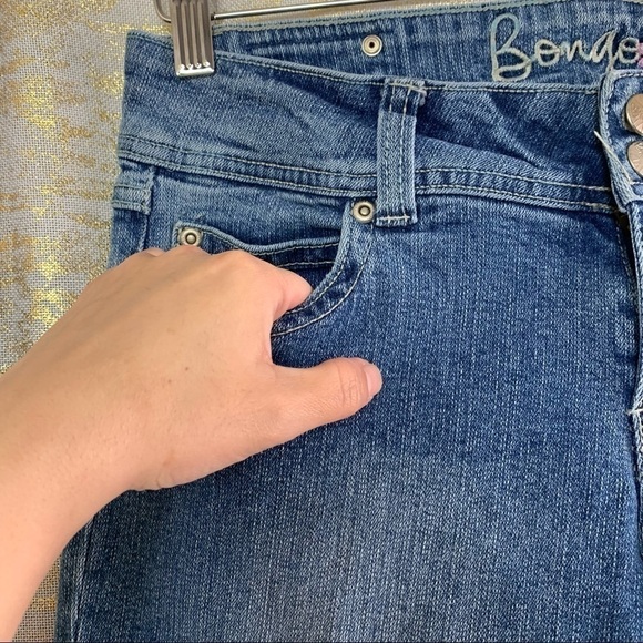 BONGO Medium Blue Wash Women’s Capris Jeans Size 7 - Picture 3 of 12